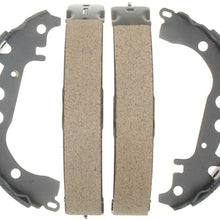Detroit Axle - Rear Ceramic Brake Shoes Kit for 2001 2002 2003 2004 2005 2006 2007 2008 Toyota Prius - [2000-2005 Celica] - 2003-2008 Corolla