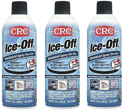 Ice-Off Windshield Spray De-Icer - 12 Wt Oz. (Set of 3)