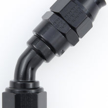 Fragola 684510-BL Black Size (-10) 45° PTFE Hose Fitting