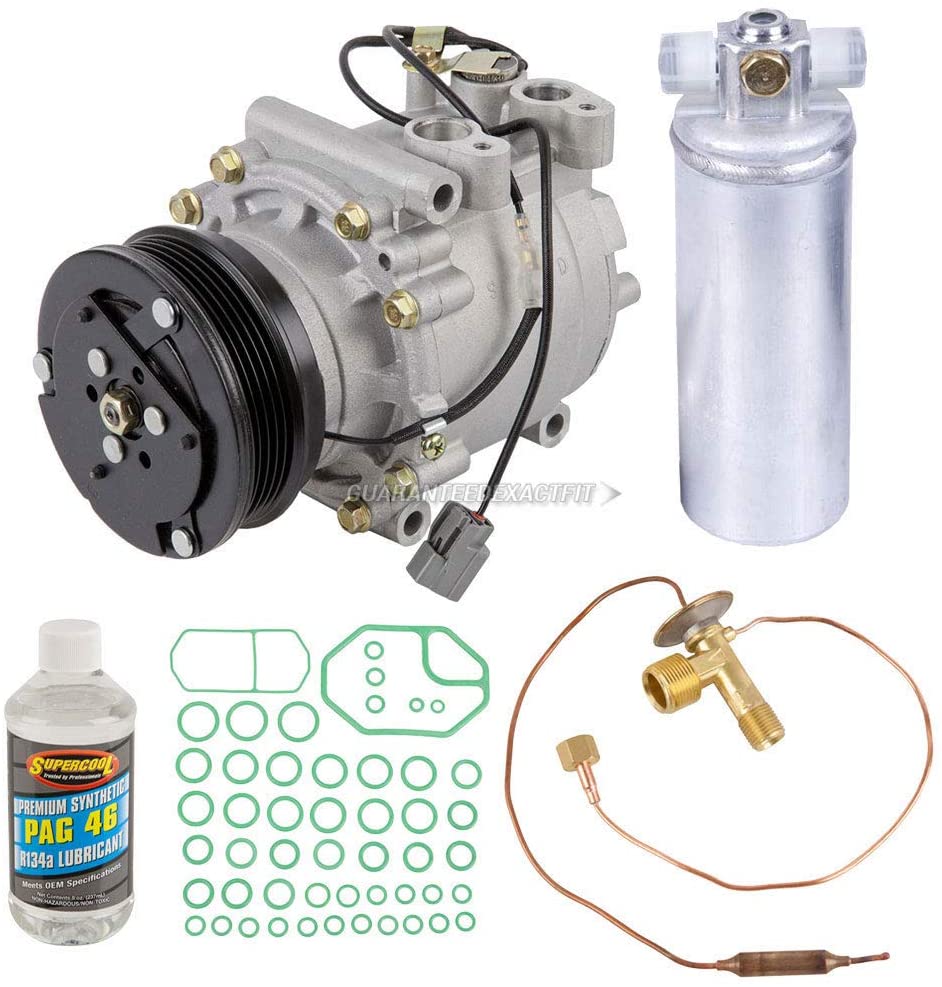 For Honda Accord 1995 1996 1997 AC Compressor w/A/C Repair Kit - BuyAutoParts 60-80105RK New