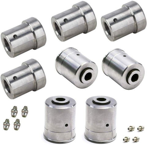 1978-88 G-Body Front Control Arm Steel Bushing Set, Uppers/Lowers