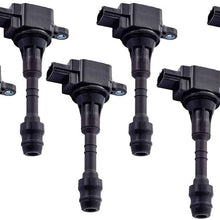 ENA Pack of 8 Ignition Coils Compatible with 2004 2005 2006 Nissan Titan Armada - Infiniti QX56-5.6L V8 22448-7S015 C1483 UF510