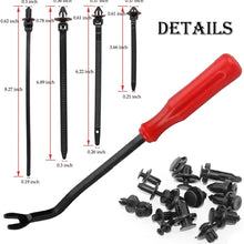 UTSAUTO 620Pcs Car Retainer Clips & Plastic Fasteners Kit Fender Rivet Clips 16 Most Popular Sizes Auto Push Pin Rivets Set for Toyota GM Ford Honda Acura Chrysler