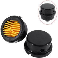 Air Filter Black Metal Air Compressor Intake Filter Muffler Silencer Thread 3/8" 16MM Filter Muffler