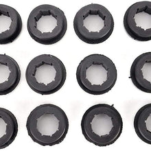 Enrilior 12pcs Rubber Bushings Kit Fits Compatible with Skunk2 EG EK DC Lower Control Arm and Rear Camber