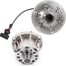 ECCPP Water Pump Engine Cooling Fan Clutch Kit fits for 2004 2007 for ford F-250 Super Duty 6.0L 125-2450 AW6058