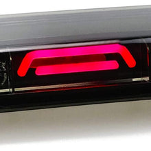 Youxmoto LED 3rd Brake Light High Mount Stop Light for 2004-2008 Ford F-150, 2007-2010 Ford Explorer Sport Trac, 2006-2008 Lincoln Mark LT Chrome Housing Smoke Lens