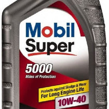 Mobil Super (120430-6PK 10W-40 Motor Oil - 1 Quart, (Pack of 6)