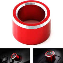 iJDMTOY Red Anodized Aluminum Side Mirror Adjustment Button Knob Cover Compatible With Subaru WRX, STI, Impreza, Forester, XV Crosstrek, BRZ, etc