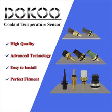 DOICOO Coolant Temperature Sensor 13627535068 for BMW 325 318i 325e 325es 325i 325is 325ix 528e M3 Mini Cooper Fit 13621433077 ELC0080 EF0045 1712560