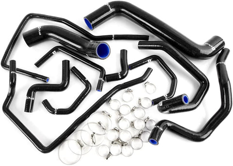 Silicone Radiator Coolant Hose For Subaru Impreza Wrx Mk10 Grb/gh 08-11