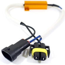 H11 H9 50W LED Bulb Fast Flash Load Resistor for HID Kit & LED Error Fixer (Pack of 2)