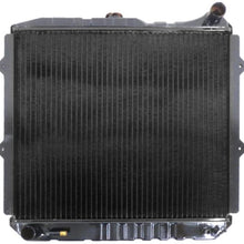 Radiator - Pacific Best Inc Fit/For 1430 89-95 Toyota Pickup 4WD 4Runner L4 2.4L Automatic Brass Tank/Core 3-Row