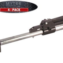 Mytee Products Steel Ratcheting Cargo Load Bar Lock, 2'X4' w/Pads Van Pickup Truck 89"-105" (1 - Pack)