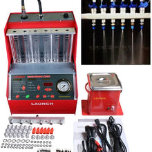 LAUNCH Autool CNC602A AUTO Car Fuel Injectors Ultrasonic Wave Cleaner Injection Tester with Free 110V Transformer