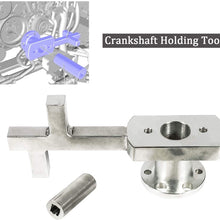 Yoursme Crankshaft Puller Pulley Tool Set Compatible for Jaguar Land Rover 3.0lt (V6) 5.0lt (V8)