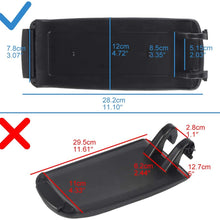 LSAILON Center Console Organizer Lid - Repair Kit Best for 00-08 A4 A6 S4 Black