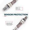 KAX 234-4233 Oxygen Sensor, Original Equipment Replacement 250-24486 Heated O2 Sensor Air Fuel Ratio Sensor 1 Sensor 2 Upstream Downstream 1Pcs