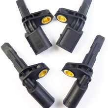 NEW Set ABS Wheel Speed Sensor Front Rear Left Right 7H0927804 For VW Passat B6 B7 AUDI A3 TT