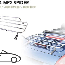 Atlas Luggage Rack FITS Toyota MR2 ZZW30 W3 Spyder MR-S Chrome Tailor Made & Perfect FIT TÜV Tested OEM Quality
