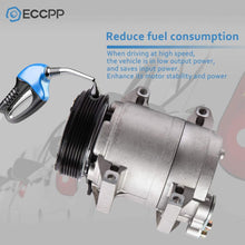 ECCPP A/C Compressor fit for 2002 Volvo S60 2.3L 2.4L 1999-2003 Volvo S80 2.8L 2.9L