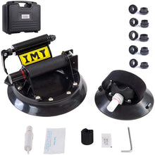 IMT Bike Rack for Car Roof, Vacuum Suction Cup Bicycle Carrier Aluminium Alloy Roof Rack, with 5 Adapters for Most Bikes, 9x100mm/12x100mm/15x100mm/15x110mm/20x100mm/20x110mm