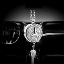 VILLSION Car Smell Air Fresh Freshener Fragrance Oil Diffuser Rearview Mirror Perfume Pendant for Mercedes Benz with Gift Box