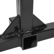 BETTERCLOUD Heavy Duty Steel Construction 3 Point 2" Receiver Trailer Hitch Category 1 Tractor Tow Drawbar Adapter