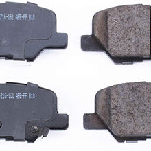Power Stop 17-1679, Z17 Rear Ceramic Brake Pads with Hardware