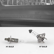 Fits 2004-2015 Titan / 04-07 Armada [C-Tube Style] LED Projector Black Headlights Left+Right Pair Set