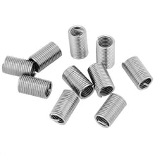 Wire Thread Insert,10 Pcs 304 Stainless Steel Wire Screw Sleeve Inserts Thread Repair Kit M8x1.25x3D Wearable and Flexible