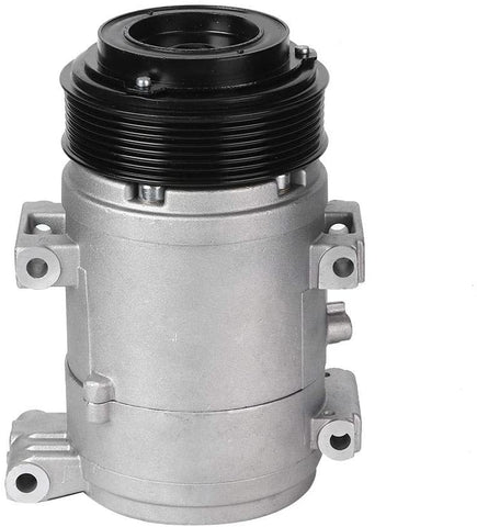 AC Compressor, CO10835C Replacement A/C Air Conditioning Compressor Compatible with Toyota Tacoma 2.7L 4.0L 2005-2014