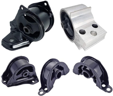 Engine Motor Mount Set A6520 A6502 A6571 A6506 A6524 Compatible with Fits For 1995 1996 1997 1998 1999 2000 2001 Acura Integra 1.8L L4 5PCS