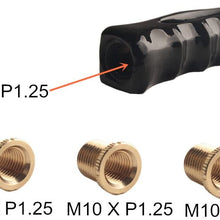 JGR Universal Gun Grip Handle Shift Knob Manual Gearbox Screw On For Dodge Magnum Ford Honda Mazda Mitsubishi Nissan Subaru Toyota Jeep Jaguar Acura Hundai Datsun Isuzu Ferrari Scion (BLACK)