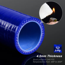 Silicone Radiator Heater Hose Kit Clamps For Jeep Wrangler TJ 4.0L 1997 1998 1999 2000 2001 Blue