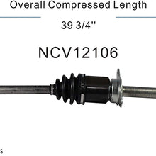 GSP NCV12106 CV Axle Shaft Assembly for Select 2013-16 Dodge Dart - Front Right (Passenger Side)