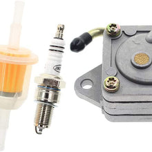Carbhub 1014523 Fuel Pump for Club Car Gas Golf Cart DS Precedent from 1984 to Present 290FE 350FE Kawasaki Engine 1014523