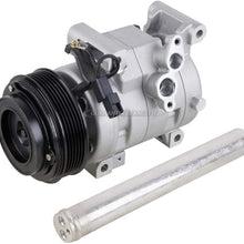For 2015 Mazda 3 AC Compressor w/A/C Drier - BuyAutoParts 60-89673R2 New