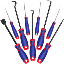 WORKPRO 9Pcs Precision Pick & Hook Set with Scraper, Automotive & Electronic Hand Tools, W000846A