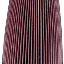 K&N Universal Clamp-On Air Filter: High Performance, Premium, Washable, Replacement Engine Filter: Flange Diameter: 6 In, Filter Height: 10 In, Flange Length: 1 In, Shape: Round Tapered, RU-3280