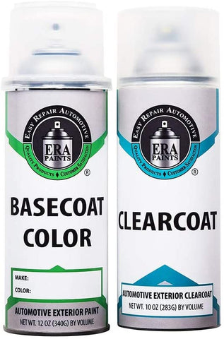 ERA Paints Pick Your Color Automotive Touch Up Paint Kit for Toyota (4T3 Pyrite Mica) Automotive Spray (Basecoat) Paint and Clearcoat