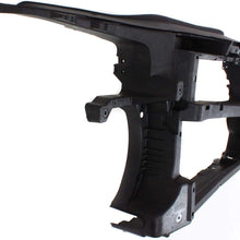 Radiator Support Assembly Compatible with 2009-2012 Volkswagen CC Plastic Black Composite