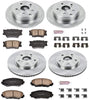 Autospecialty KOE4100 1-Click OE Replacement Brake Kit