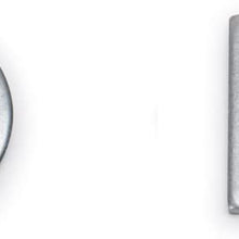 Edelbrock 683943 Weld-On Brake Hose Mounting Bracket Clr Zinc/Cad Finish (Pkg Of 2)