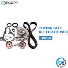 Timing Belt Water Pump Kit, ECCPP TBK138WP For 1987-2001 Toyota Camry Celica Solara 2.0L 2.2L Timing Belt Water Pump Tensioner 3SFE 5SFE