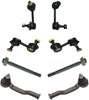 Detroit Axle - 8pc Front & Rear Sway Bar Links + Inner & Outer Tie Rods Kit for 2003-2006 Honda Element, 2007-2011 Honda Element EX, LX - See Fitment