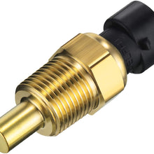 2 Pieces Engine Coolant Sensor Coolant Temperature Sensor Multi-purpose Brass Cooling Temperature Sensor Compatible with Honda Acura Buic Chevrolet GMC