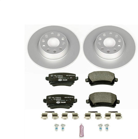 Power Stop ESK2261 Rear Euro-Stop Brake Kit Audi Volkswagen
