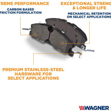 Wagner SX976 SevereDuty Semi-Metallic Disc Brake Pad Set