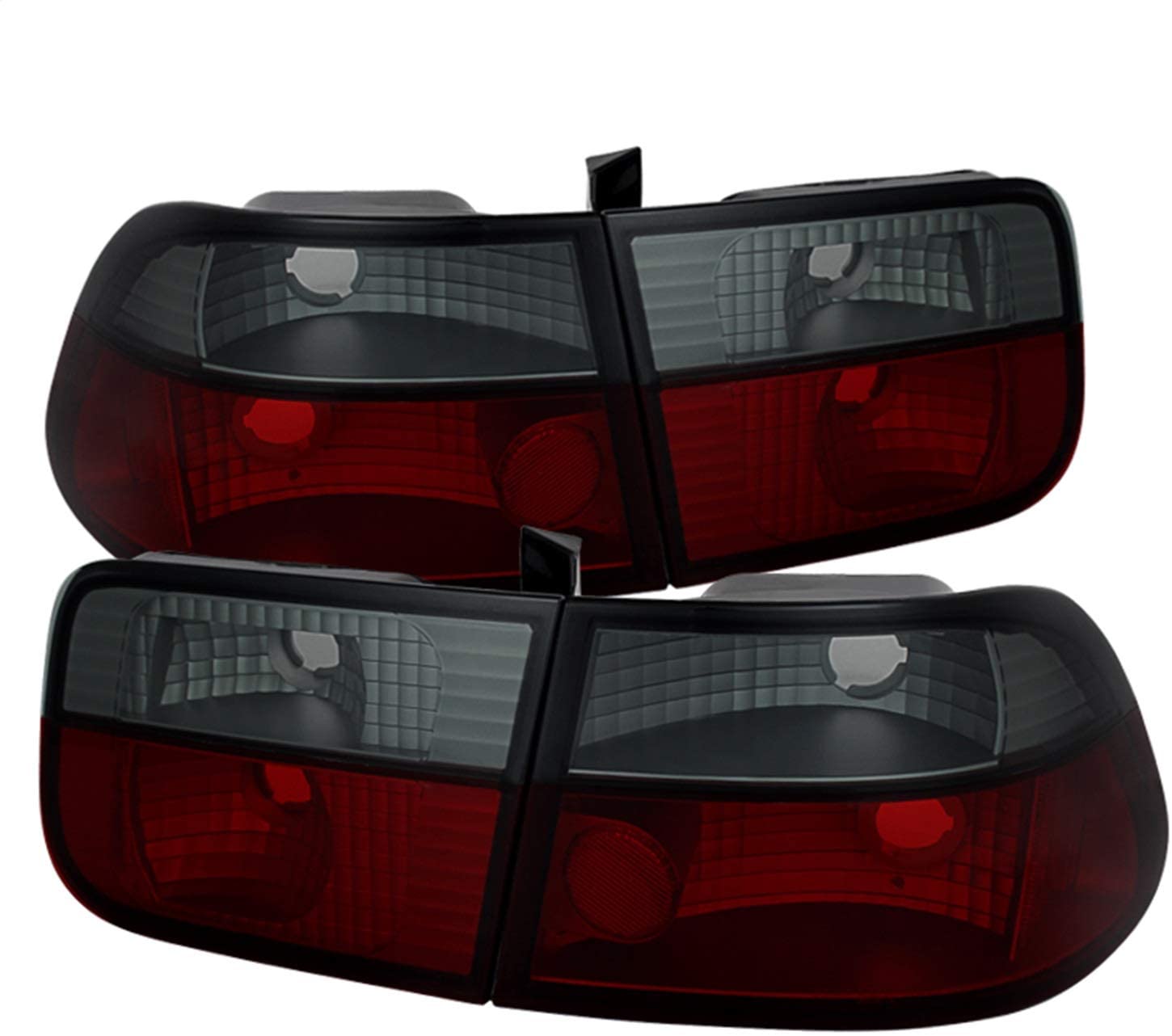 Spyder Auto 5076557 Crystal Tail Lights Red/Smoked